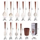 wooden kitchen utensil holder
